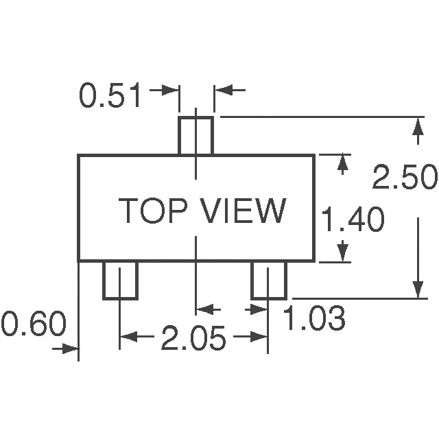 MMBTA64-7 Diodes Incorporated  Transistores bipolares (BJT) simples